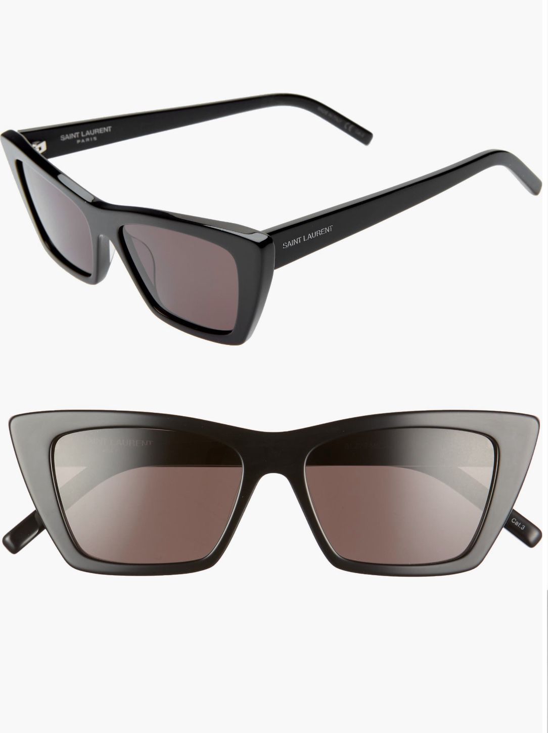 Saint Laurent 53mm Cat Eye Sunglasses 