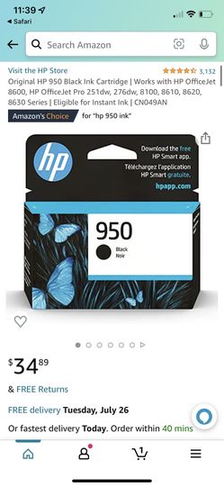 HP 950 Ink Cartridges  *NEW*