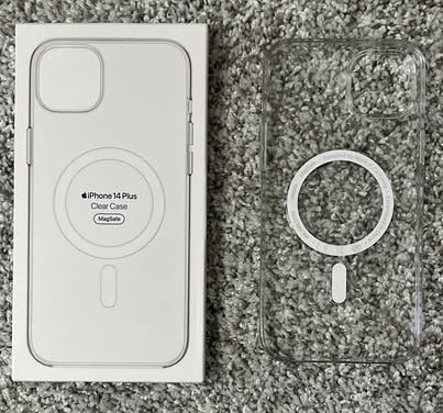 Apple Case Clear iPhone 14 Plus MagSafe New