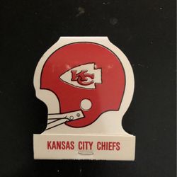 KC Chiefs Collectors Matchbook