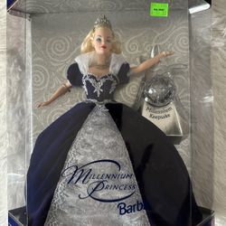 Year 2000 $25.00 Millennium Princess Barbie Special Edition 