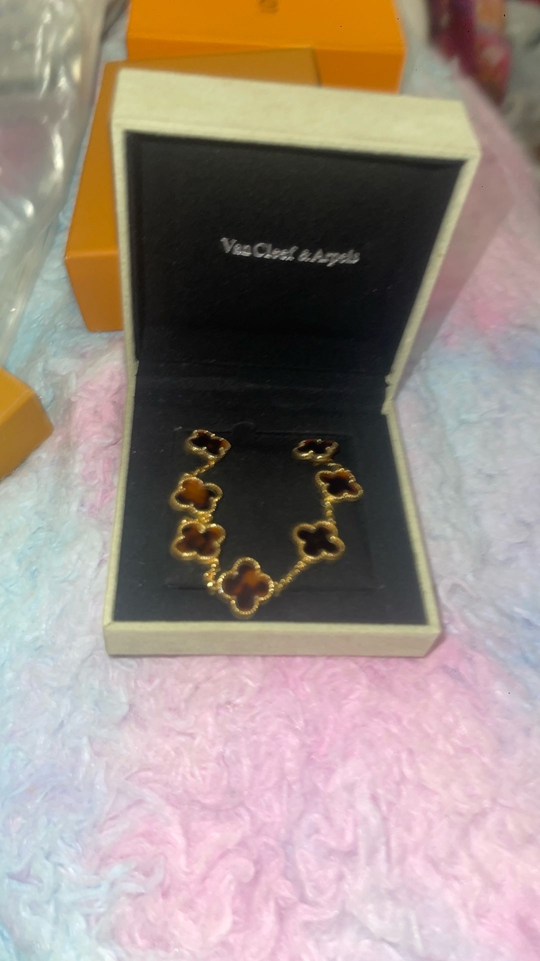 Van Cleef bracelet and earring set