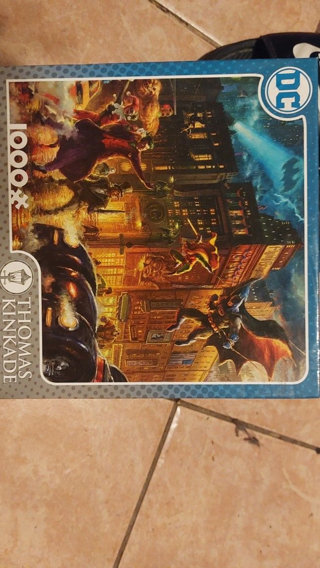 Batman 1,000 Thomas Kinkade Puzzle