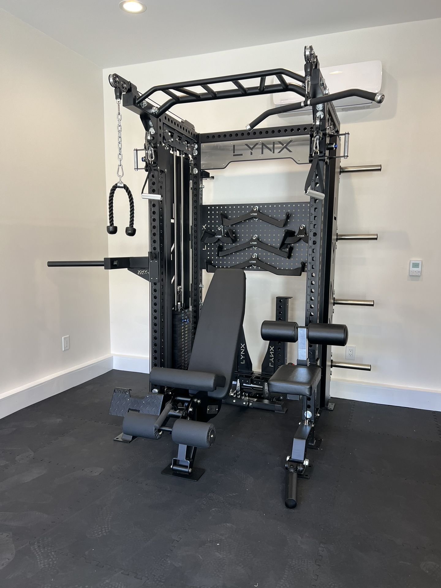 LYNX Fitness 2 in 1 PRO Series Rack🔹All In One Home Gym🔹Dual Cable Machine🔹Squat Rack