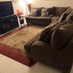Brown couch