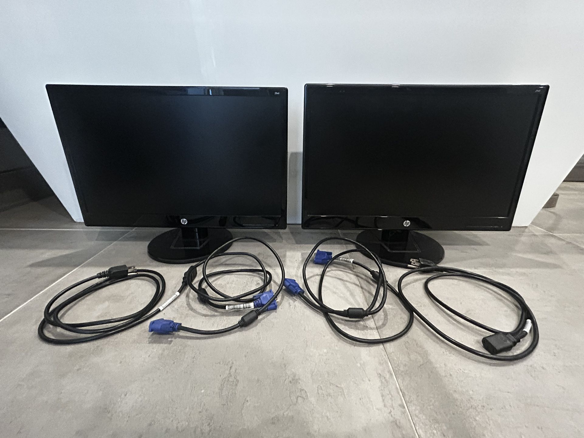 HP Desktop Computer Screens 