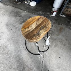 Wood Stool 