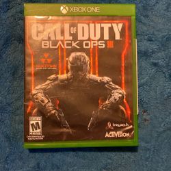 Xbox One Game Call Of Duty Black Opps 3