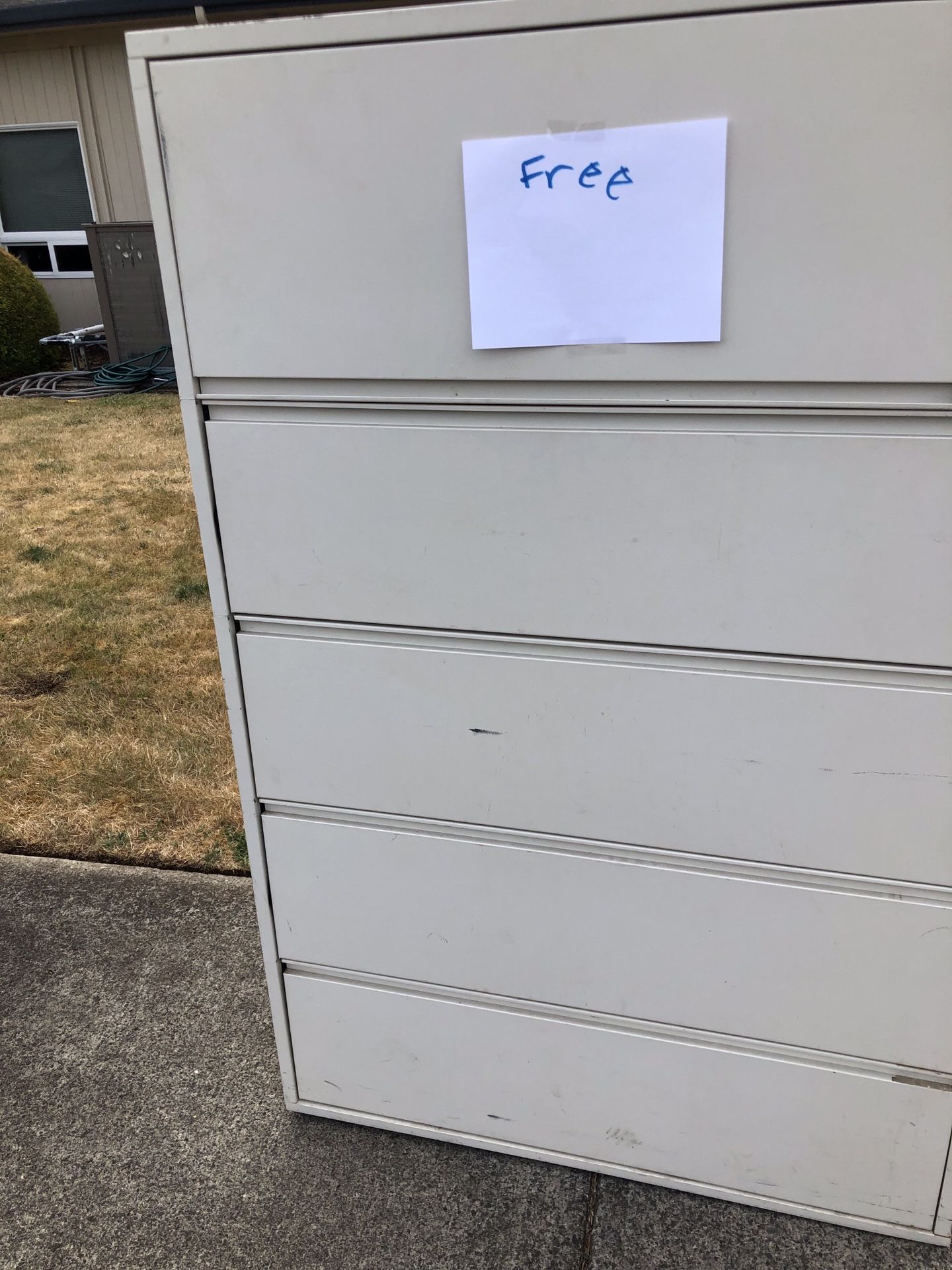 Free filing cabinet drawers!