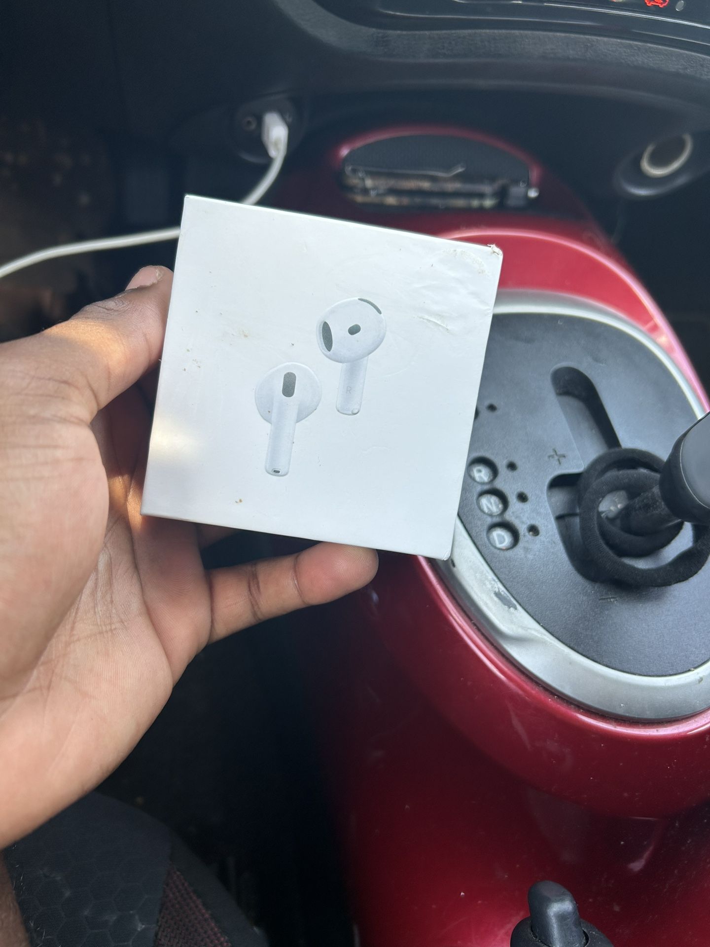 White AirPod Bluetooth Headphones 4th Edition
