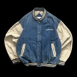 90s Harley Owners Group Jean Jacket