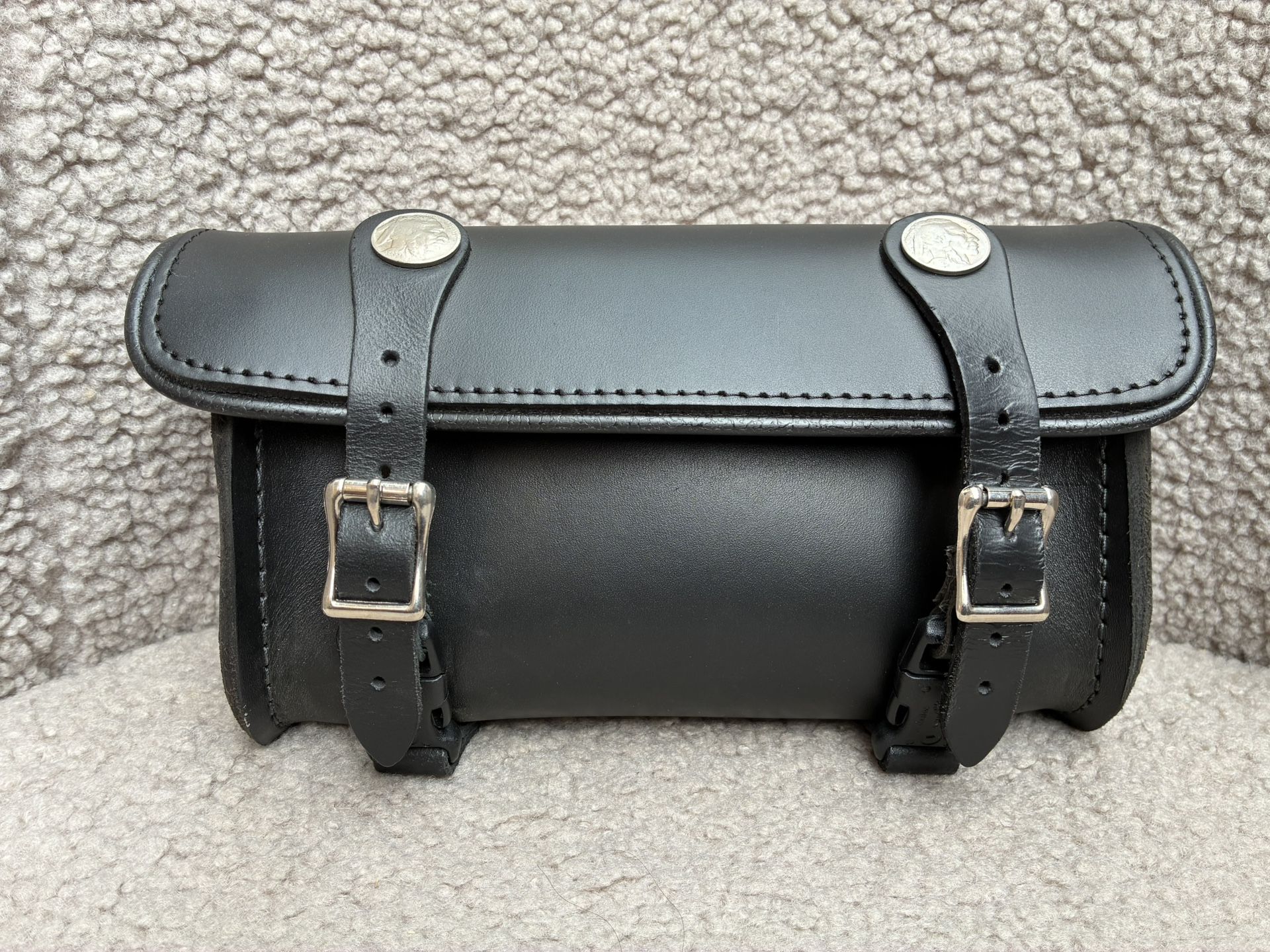 Leather Fork Bag Handcrafted by Leatherworks Inc.