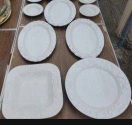 5 Large Made In Italy Platters 