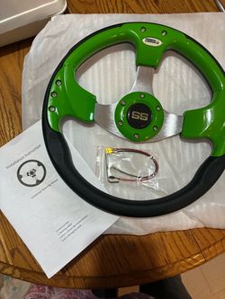 Golf cart wheel