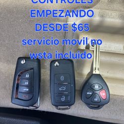 Llaves Y Controles 