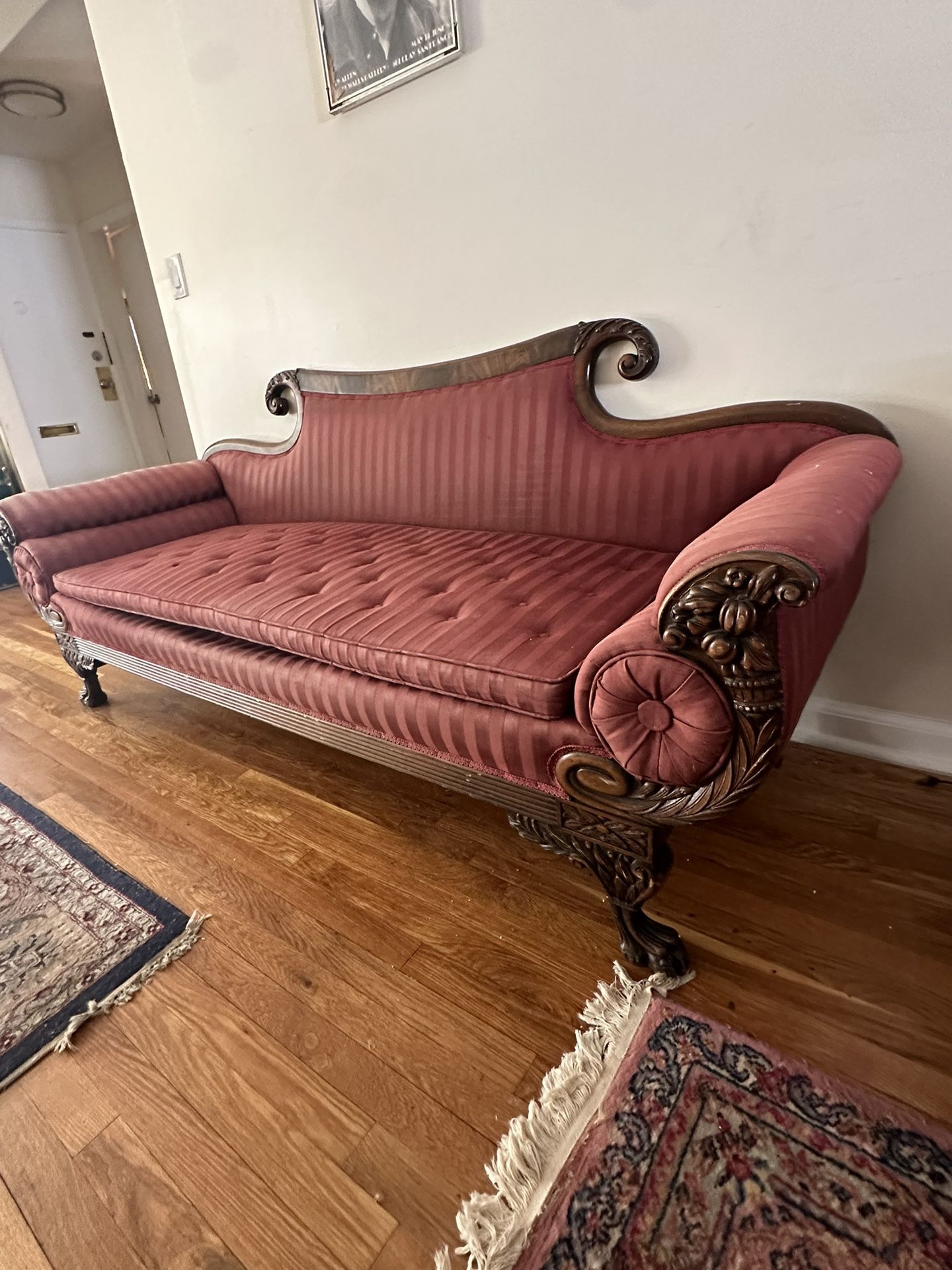 Antique Empire Sofa 