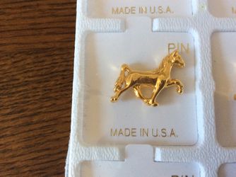 Tennessee walking horse pin.