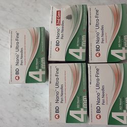 Pen needles for insulin