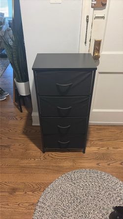 4 drawer fabric dresser