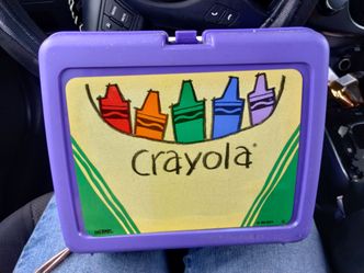 Crayola lunchbox