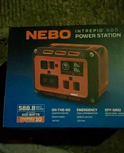 NEBO Intrepid 600 Portable Power Station