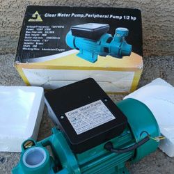 Nueva Bomba De Agua 1 Pulgadas 