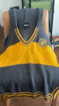 Harry Potter Hugfflepuff Knitted Sweater, From Universal Studios, Size Medium, Used, $25