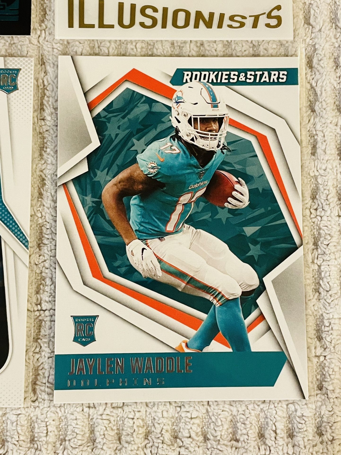 Autographed Jaylen Waddle Dolphins Football Slabbed Rookie Card Item#1 –  Super Sports Center