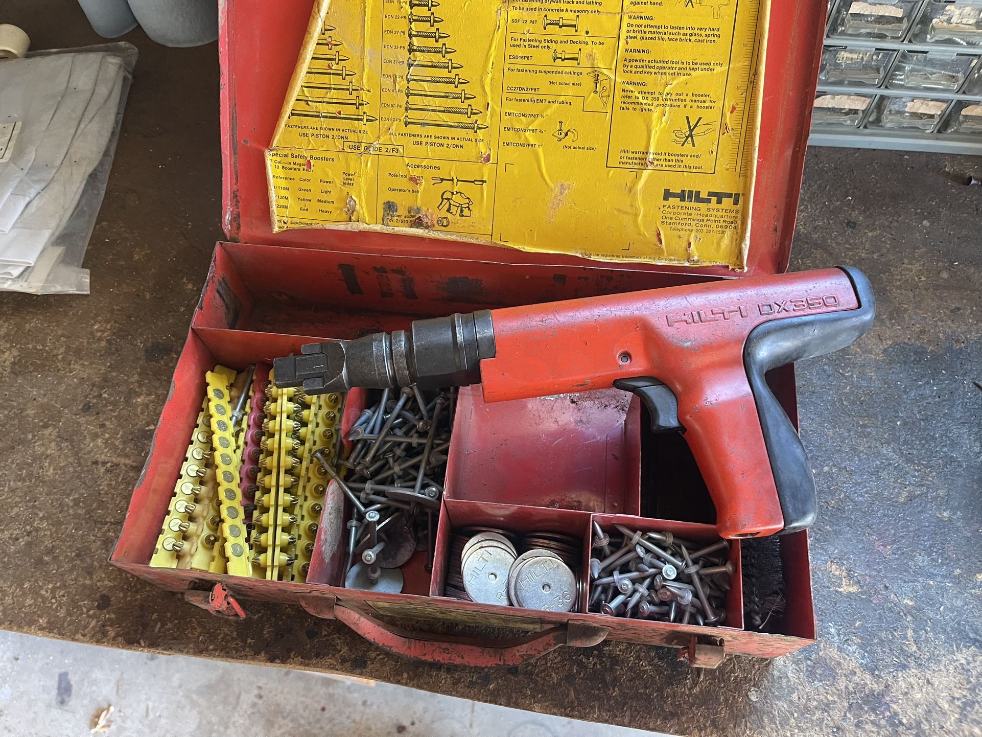 Power Actuated Shot Tool & Case