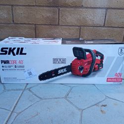 Skil 40v 14" Brushless Battery Chainsaw 