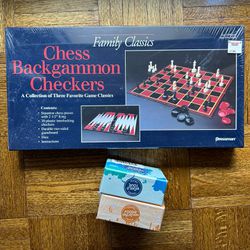 New Games: Chess, Checkers, Backgammon & 2 Pack Foodie Food Vacation & World Tour Travel Trivia