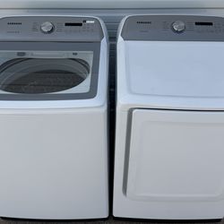 Samsung ActiveWaterJet XXL Ultra Capacity Plus Top Load Washer/Electric Dryer (can deliver)