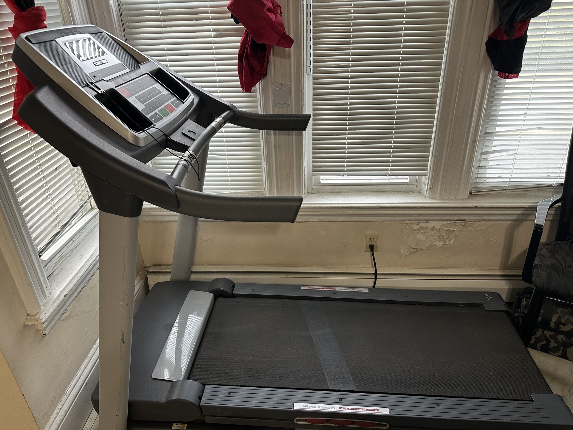 treadmill, I don't use it anymore, it works well