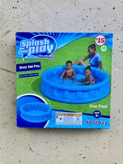 NEW Splash And Play Spaceship Pool