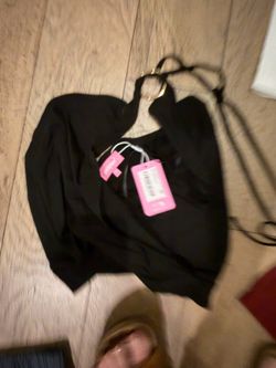 Halter Top - Black / XS