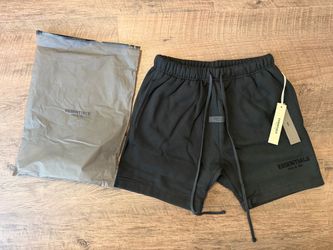 Black fear of god shorts