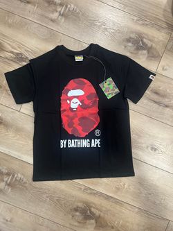 BAPE A Bathing Ape Black Graphic T-Shirt