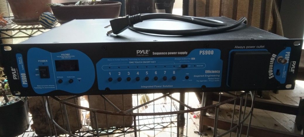 PYLE Pro PS900 Audio Processor Power Sequencer with 9 Outputs