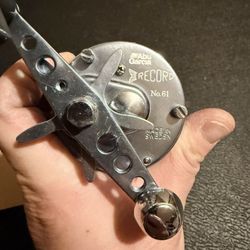 Fishing Salmon Casting Reel - Abu Garcia Ambassador RECORD No.61 (Left Hand)