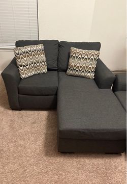 Grey sofa set
