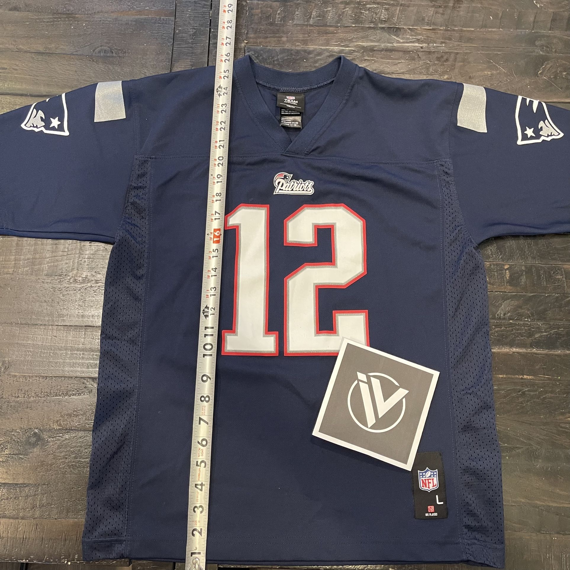 Tom Brady New England Patriots NFL Jersey YOUTH Size Large