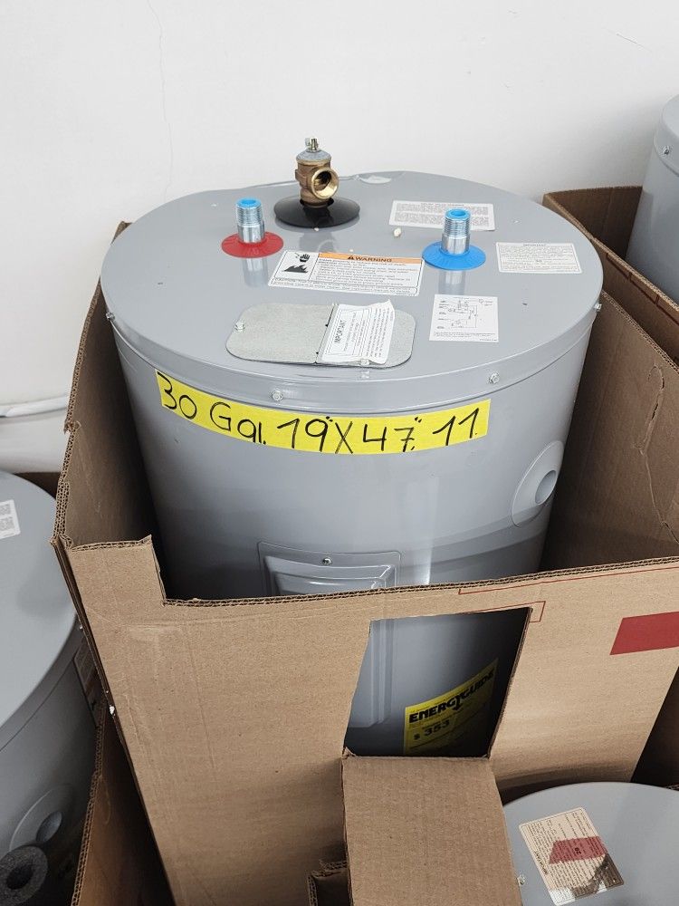 New Water Heater Electric Ao Smith 30 Gallons with Warranty