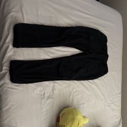 Spyder Active Men’s Black Elastic-Waist Pants 