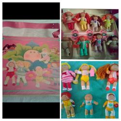 Cabbage Patch 3.5" Jointed PVC Doll Figures (Choice $4 OR ALL w/Case $50) Vintage 1980s