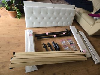 Queen Bed Frame with Headboard