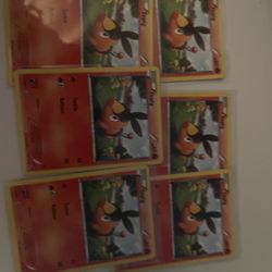 6 Card Tepig Lot