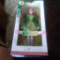 Barbie Collection Festivals of The World Irish Dance Good Condition
