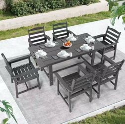 Brand new patio outdoor dining table set