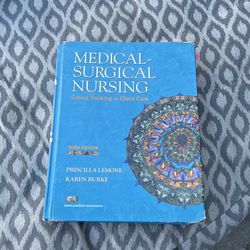 Medical Surgical Nursing Book