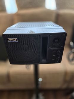 Anchor powered personal monitor